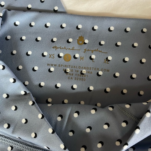 SPIRITUAL GANGSTER NWT SIZE S Leggings - Picture 3 of 3